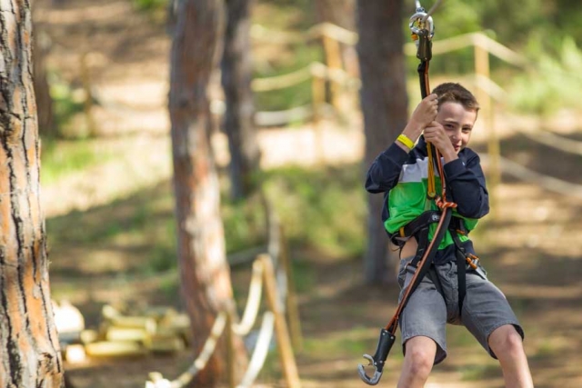  Una giornata felice tra le zip line